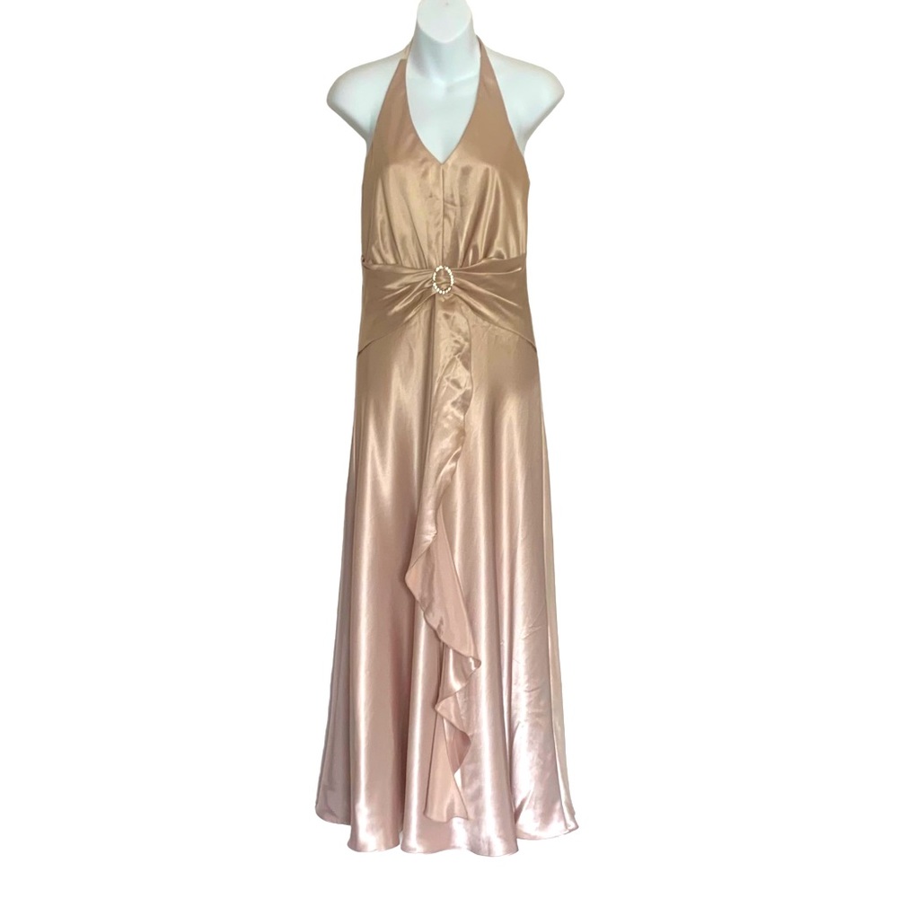 Narianna USA Halter Neck  Long Dress Size Medium